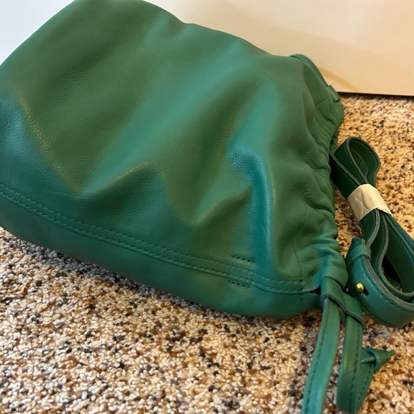 NEW Madewell The Piazza Bucket Bag Jade Green - Picture 7 of 10